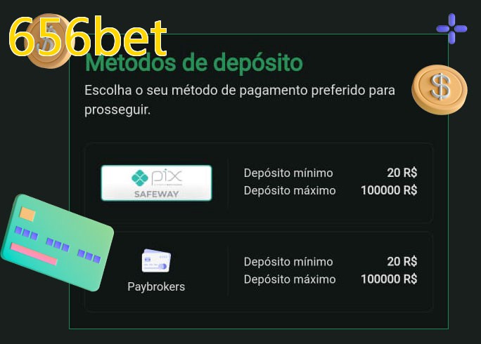 O cassino 656betbet oferece uma grande variedade de métodos de pagamento